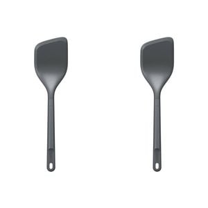 2PK Zyliss Angled Turner Nylon Cooking Utensil 32cm - Grey