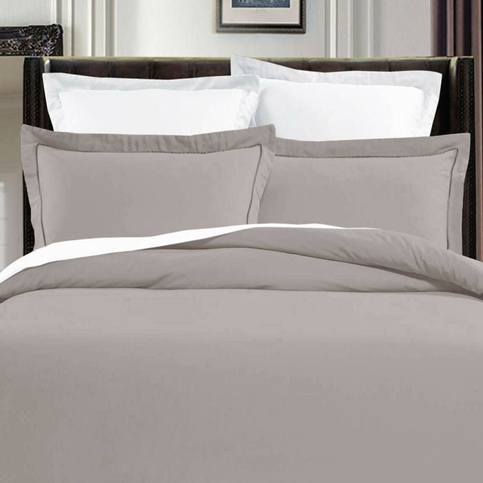 Grand Aterlier Pima Cotton Sage Quilt Cover Set Single