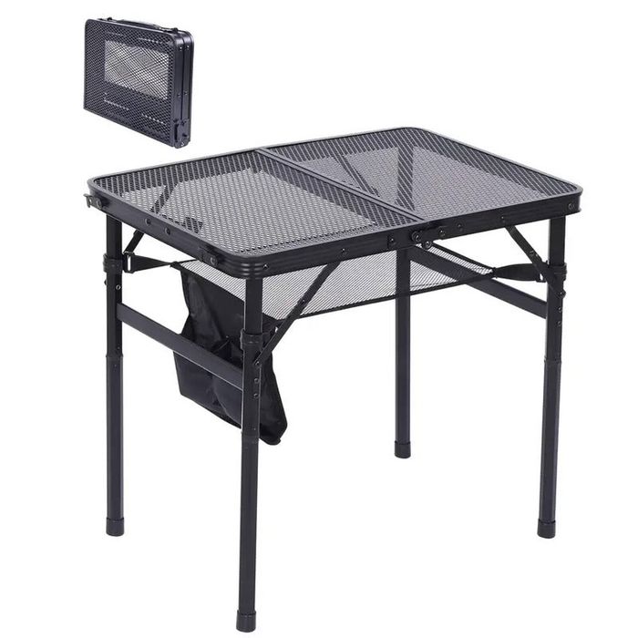 Black Metal Casual Side Table