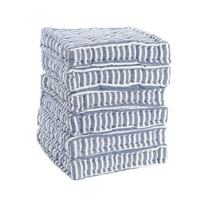 Nicola Spring Garden Chair Seat Cushions - 40cm x 40cm - Pack of 6