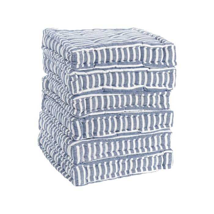 Nicola Spring Garden Chair Seat Cushions - 40cm x 40cm - Pack of 6
