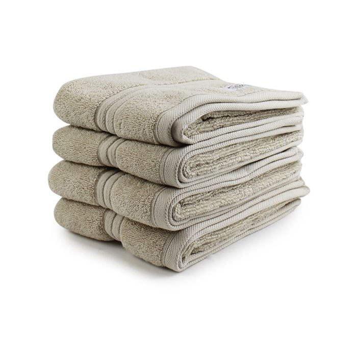 4pc Onkaparinga 45x65cm Flinders Hand Towel 600GSM Linen