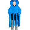 Giant Blue Octopus Kids Sea Creature Costume - One Size