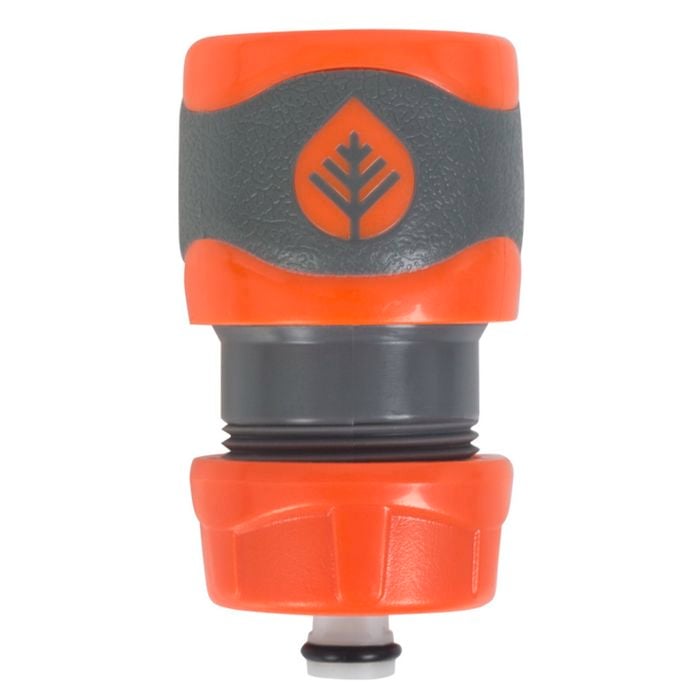 Pope 12mm Soft Grip Hose Connector With Stop Valve