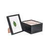 Nicola Spring 8" x 10" Black 3D Box Photo Frames - 4" x 6" Mount - Pack of 5