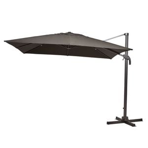 Mimosa 3m Charcoal Square Koko Cantilever Umbrella