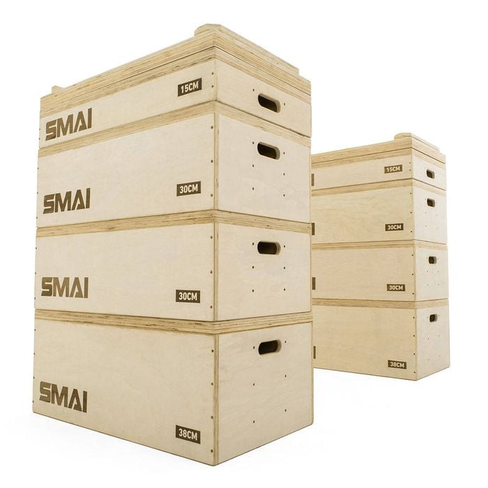 Smai Weightlifting Jerk Blocks (pair) - Brown