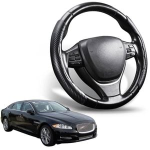 Segmented Steering Wheel Cover for Jaguar XJ 2010 - 2021 Long Wheel