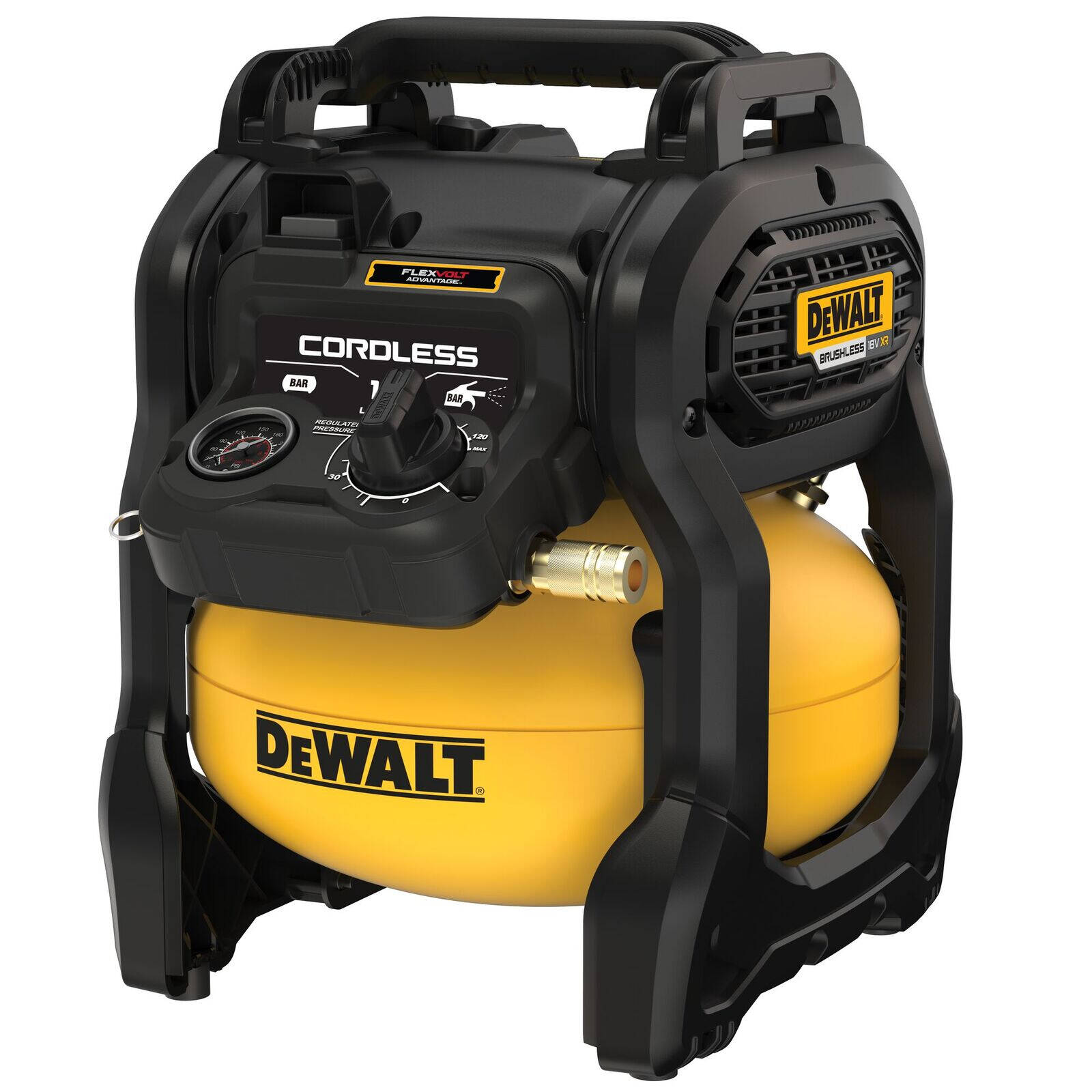 DeWALT 18V 10L Brushless Cordless Compressor DCC1018N-XJ - Skin Only product image