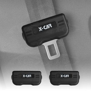 Seatbelt Buckle Silicone Protective Covers For Car Seat Belt Protector Universal Anti-scratch Interior Large Size Set Of 2