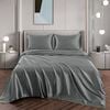 2000TC Ultra Soft Queen Fitted Sheet Set- Grey