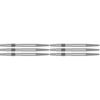 6pc Target Swiss DX Diamond Grip Dart Points 35mm - Silver