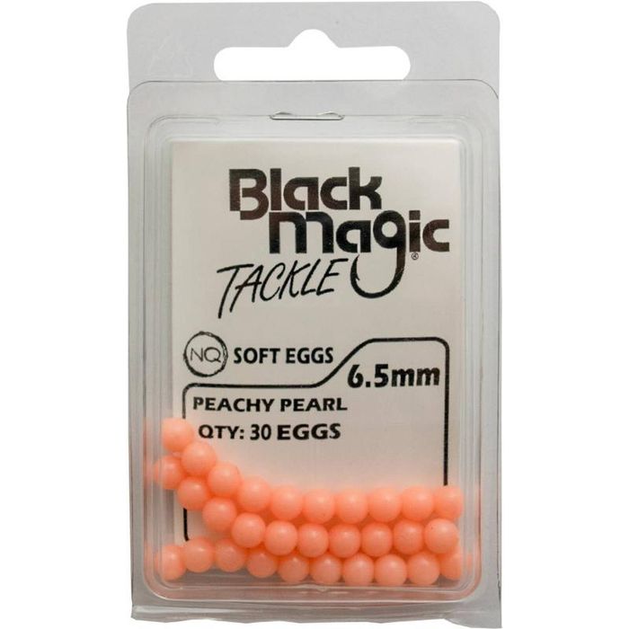 Black Magic 6.5mm Soft Eggs Trout Fishing Lure Peachy Pearl