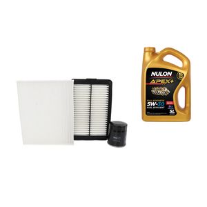 Oil Air Cabin Filter Kit +oil For Hyundai Elantra Ad 2.0l Petrol G4na 2016~2020
