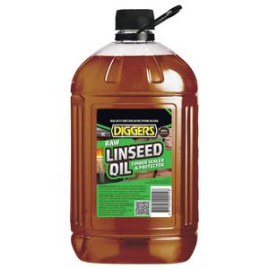 DIGGERS 4L Raw Concentrate Linseed Timber Oil