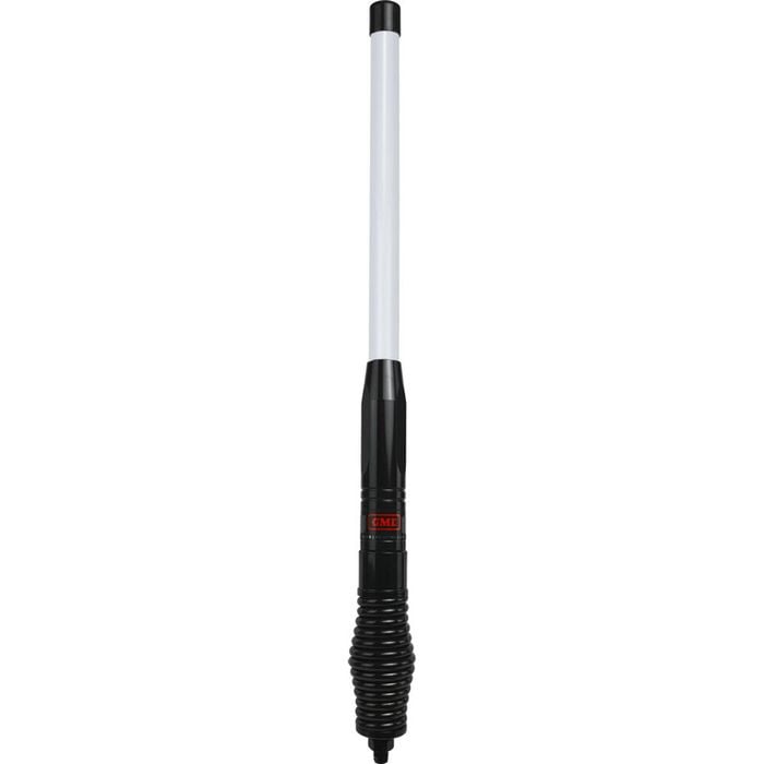 GME UHF CB Fibreglass Radome Interchangeable Whip 2.1dBi Antenna 580mm WH/BK