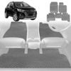 6D Diamond Car Floor Mats for Holden Trax 2013-2020-Full Set-Grey-Outback GT