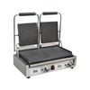 Apuro Double Contact Grill Ribbed Top Plates With Timer - Commercial Sandwich Presses (fc385-a)