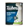 Taubmans 1L White Semi Gloss Water Based Enamel Paint