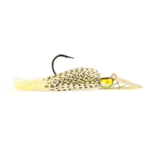Zman 1/4oz Chatterbait Mini Max Bladed Jig Lure - Gold Glimmer