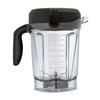 Vitamix Low-Profile Container 2L/33cm w/ Lid - Black/Clear