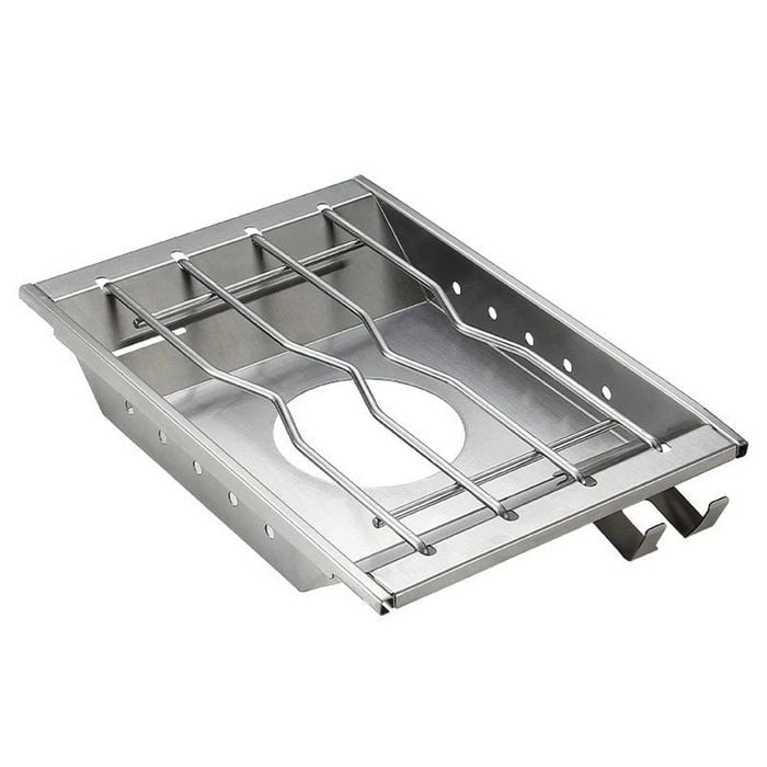 NNEOBA Stainless Steel Camping Furnace Plate Stove Frame
