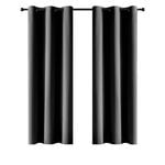Claremont Ori Eyelet Blockout Charcoal 120X223cm