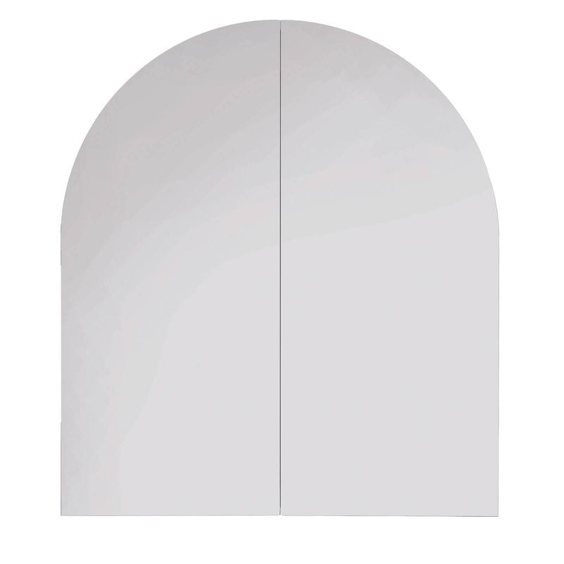 Mondella 860 x 760mm Arched Frameless Mirror Cabinet