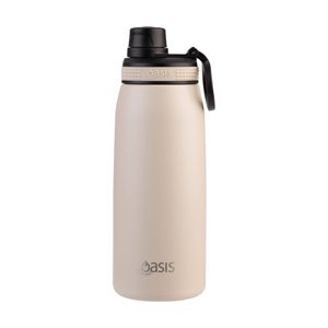 Oasis Stainless Steel Double Wall Insulated Sports Bottle Oat 780ml