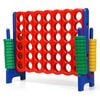 Costway Giant Connect 4 In A Row Outdoor Fun Play Toy Blue