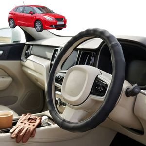 Australian Goose Steering Wheel Cover for Suzuki Baleno 2015 - Current (EW) Circle Black
