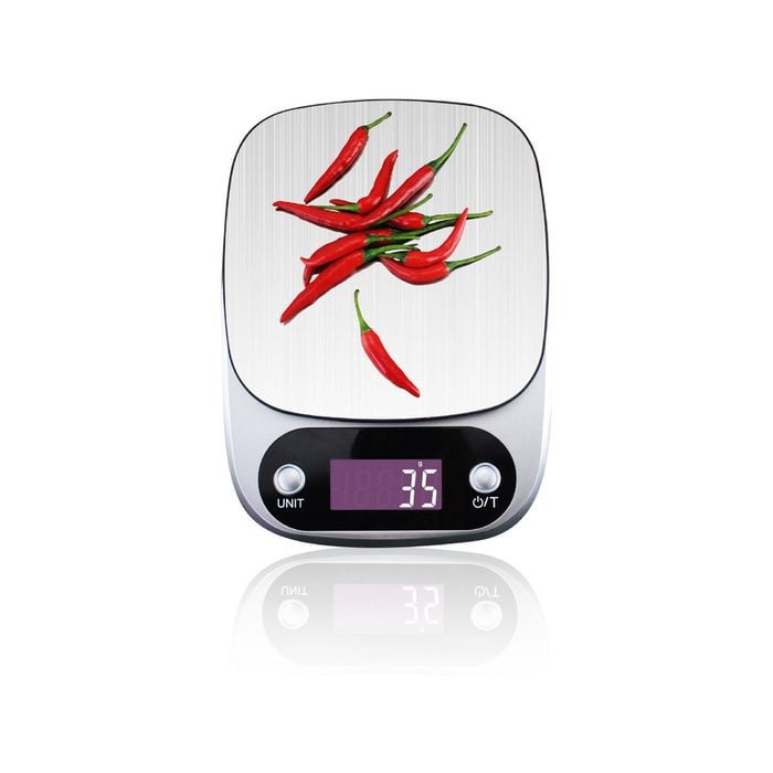 TODO 3kg Digital Kitchen Scale 0.1g Graduation Stainless Steel