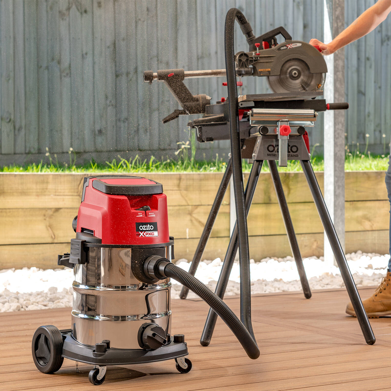 Ozito PXC 36V 25L Wet Dry Vacuum PXVWDS 3625 Skin Only Bunnings Australia