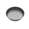 Mastercraft Crusty Bake 24cm Non-Stick Deep Pie Tart Tin - Black