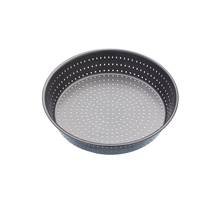 Mastercraft Crusty Bake 24cm Non-Stick Deep Pie Tart Tin - Black