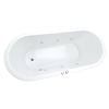 Decina 1530mm Uno 6 Jet Oval Builders Spa Bath