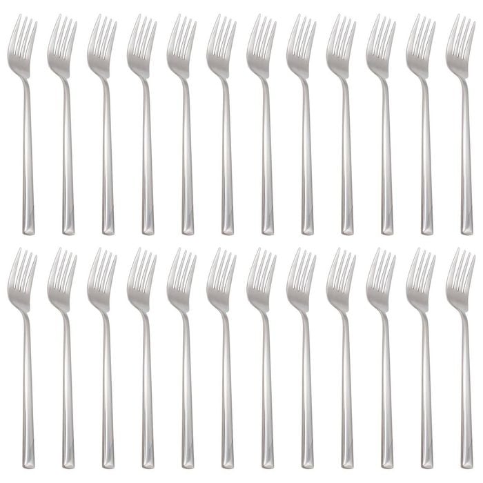 Tondo Stainless Steel Dinner Forks - 21.5cm - Pack of 24