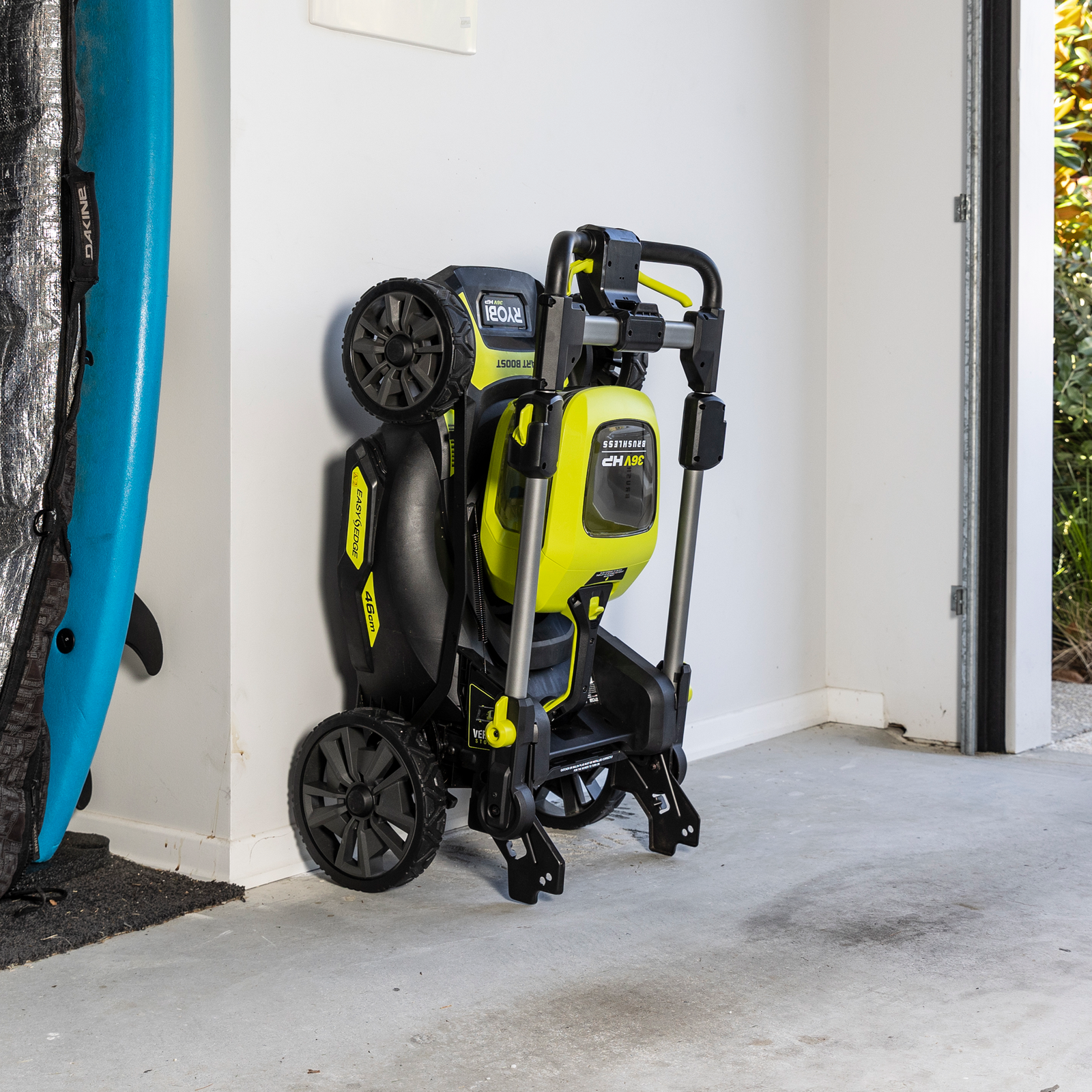 Ryobi 36V HP 46cm 6.0Ah Brushless Cordless Self Propelled Lawn Mower Kit Bunnings Australia