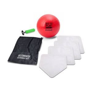 Do U Play Games Kickball Kit Classic Outdoor Starter Set W/ Bases & Pump 3y+
