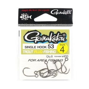 Gamakatsu Trout Plug 53 Inline Single Lure Fishing Hook 4