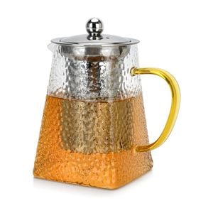 Fissman Teapot Borosilicate Glass with Stainless Steel Filter 700ml