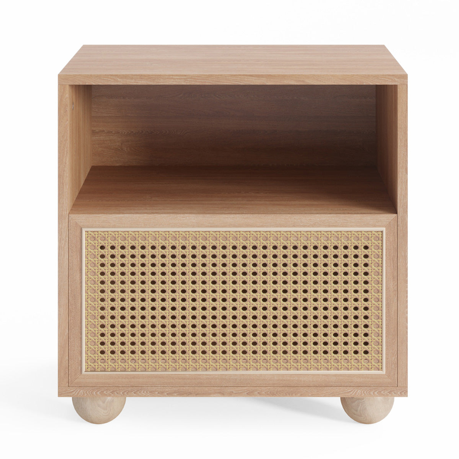 Natural Rattan Bedside Table Bunnings Australia