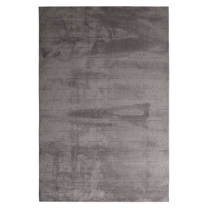 Quilted Pashmina 200 x 300cm Storm Mesh Rug