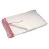 Jantex Dish Cloths Super Absorbent Bleached White With Red Trim 406x254mm 10 Pack