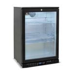 AG Equipment AG Single Door Bar Fridge - Black Body & Doors 1BBR-H - Commercial Bar Fridges (AG-1BBR-H)