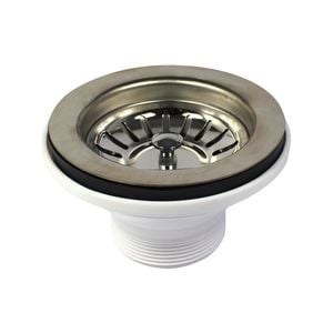FIX-A-SINK Standard Stainless Steel Waste Sink Basket
