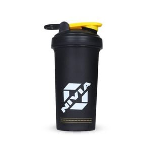 Nivia Street Sports Shaker  (Black, Capacity - 750 ml) | Material - Plastic
