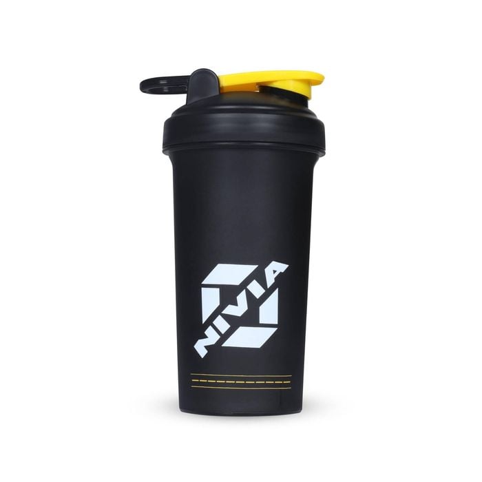 Nivia Street Sports Shaker  (Black, Capacity - 750 ml) | Material - Plastic