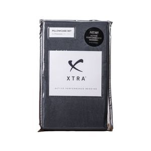 Xtra - Active Performance Pillowcases Charcoal
