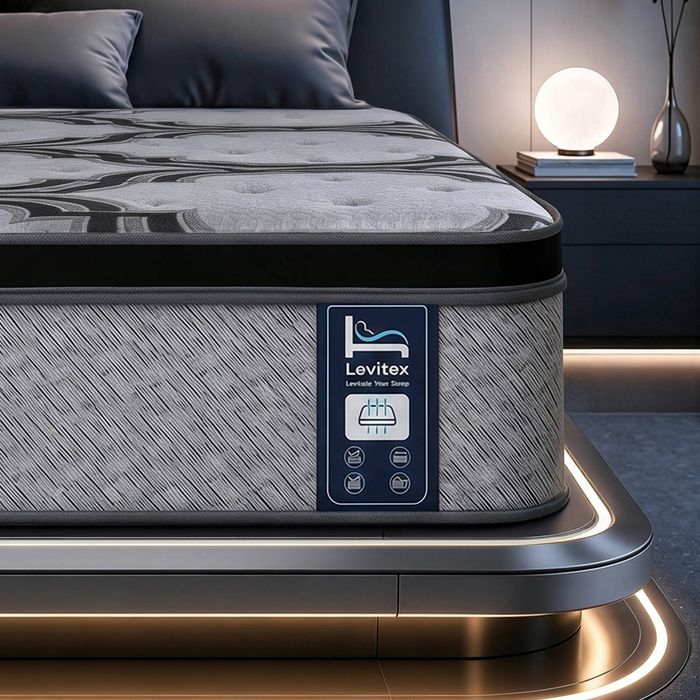 Levitex Double Mattress 34 cm 5-Zone Pocket Spring with Latex & Memory Foam